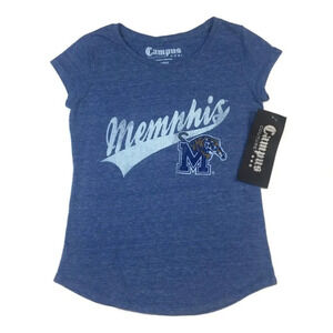 WS42 NWT Memphis Tigers Campus T Shirt Top L